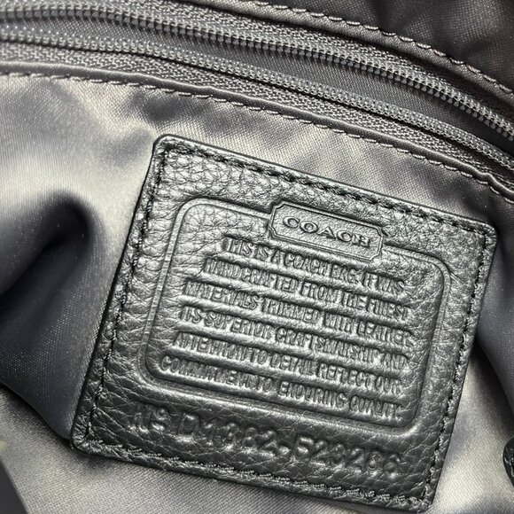 Coach  Crossbody & Wristlet Signature Fabric Leather Trim Black/black - Picture 3 of 14